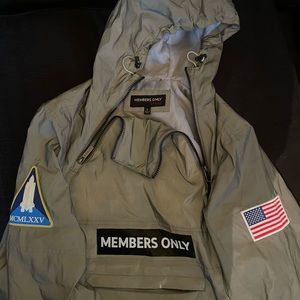 members only windbreaker